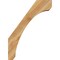 Ekena Millwork 6"W x 22"D x 30"H Legacy Rough Sawn Knee Brace, Western Red Cedar BRC06X22X30LEC00RWR - alternate 2